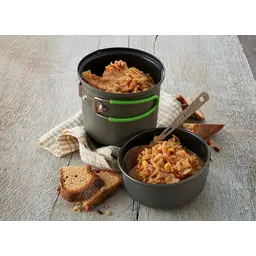 Trekn Eat Kartoffeleintopf mit Röstzwiebeln