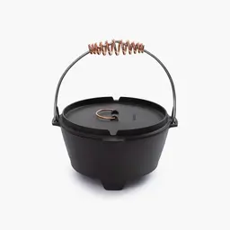 Barebones Polished Cast Iron Dutch Oven