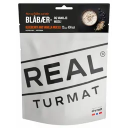 Real Turmat Vanillemüesli mit Blaubeeren