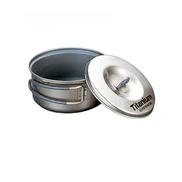 Evernew Ti Non-Stick Pot 0.6L