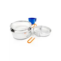 GSI Glacier Stainless 1 Person Mess Kit