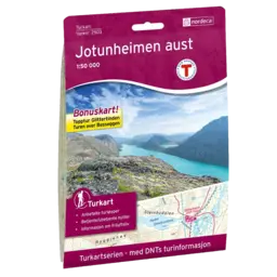 Turkart Jotunheimen Aust Wanderkarte
