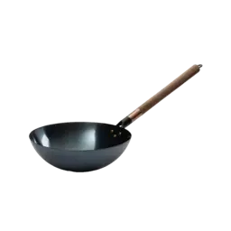 BAREBONES LONG HANDLE WOK 30CM
