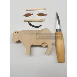 Mora Kuh Holzschnitzset