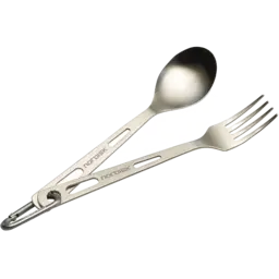 Nordisk Titanium Besteck 2-teilig