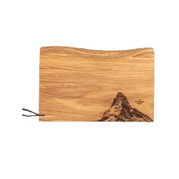 PanoramaKnife Matterhorn Holz-Schneidebrett Rustikal XL