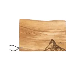PanoramaKnife Matterhorn Holz-Schneidebrett Rustikal