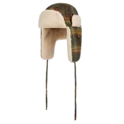 Checked Bomber Aviator Hat