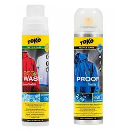 Toko Duo-Pack Textile Proof und Eco Textile Wash