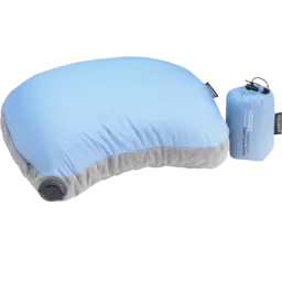 Cocoon Air Core Hood / Camp Pillow Ultralight light-blue/grey