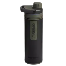 Grayl Ultrapress Purifier Bottle - Camp Black