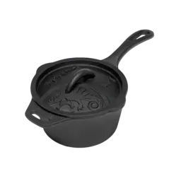 Petromax Gusseiserne Kasserolle mit Deckel KR1