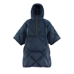 Thermarest Honcho Poncho Down Outerspace Blue