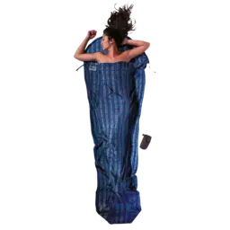 Cocoon Silk MummyLiner checked silk