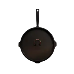 Barebones Gusspfanne mit Deckel  15cm