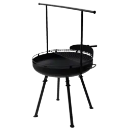 Barebones Cowboy Fire Pit Grill System