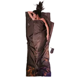 Cocoon Silk TravelSheet muddy elephant