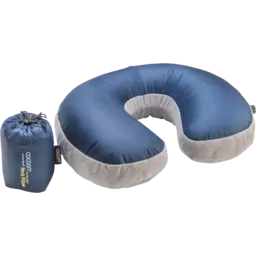 Cocoon U Shaped Down Neck Pillow dark indigo/grey