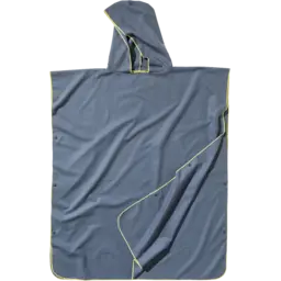 Cocoon Microfiber Beach Towel / Poncho anchor grey