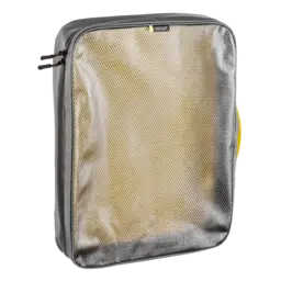 Cocoon Cocoon Packing Cube with Laminated Net Top XL grey/yellow