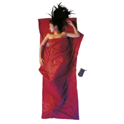 Cocoon Silk Egypt. Cotton TravelSheet monks red