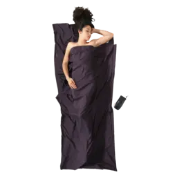 Cocoon Thermolite Silk Silkweight TravelSheet volcano grey