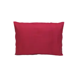 Cocoon Pillow Case Silk-Cotton, 25x35 cm monk's red
