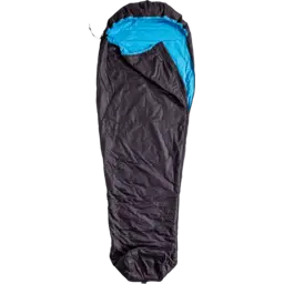 Cocoon Primaloft Ripstop Nylon Inner Bag Zipper left espresso/azure