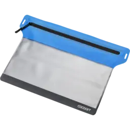 Cocoon Zippered Flat Document Bags Size M grey/blue