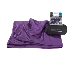 Cocoon Coolmax Travel Blanket eggplant