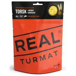 REAL Turmat  Kabeljau mit Curry Sauce