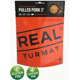 REAL Turmat  Pulled Pork mit Reis