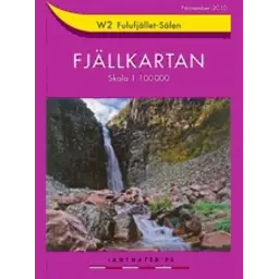 Fjällkarten W 2 Fulufjället-Sälen