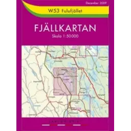Fjällkarten W53 Furufjället