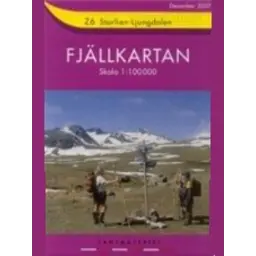 Fjällkarten Z6 Storlien Ljungdalen