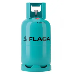 Flaga Stahl Gasflasche 5 kg Füllung