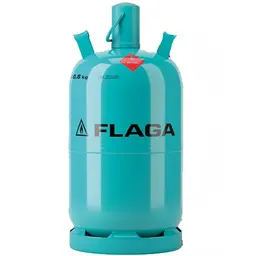 Flaga Stahl Gasflasche 10 kg Füllung