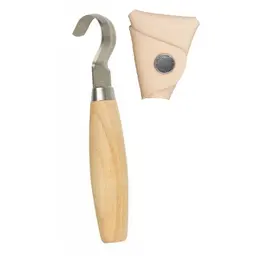 Mora Hook 162 Doppelseitig mit Lederschutz